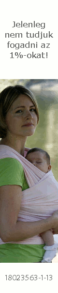 Babahordozós kép és egy szöveg az adó egy százalékának felajánlásáról. Részletek a képre kattintva.